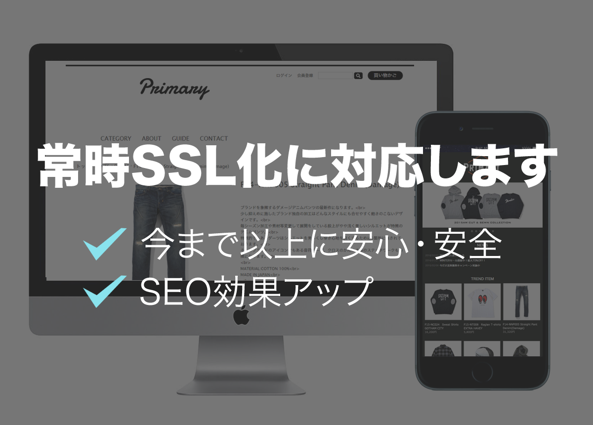 8月10日追記 重要 7月27日より 常時ssl のお申込受付を開始いたしました Makeshopマガジン